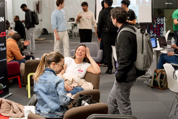 Awards audience at the AI for Good hackathon
